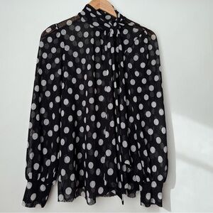 vintage semisheer top